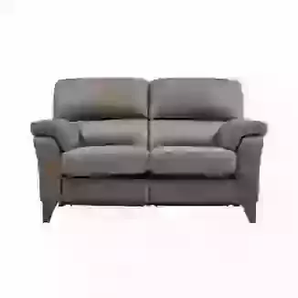 Elegant Leather 2 Seater Fixed or Motion Lounger Sofa